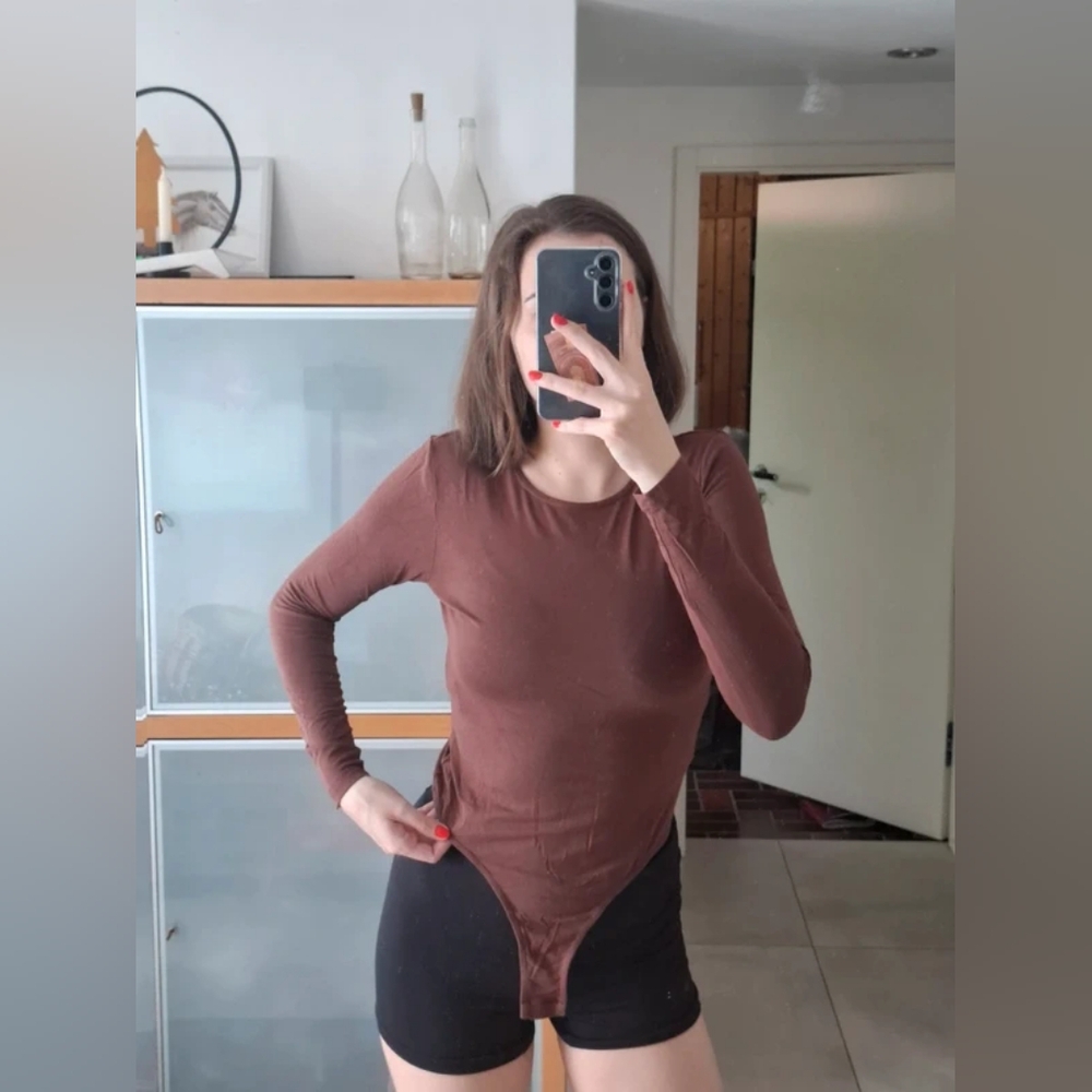 Zara Brown Tank Top, S